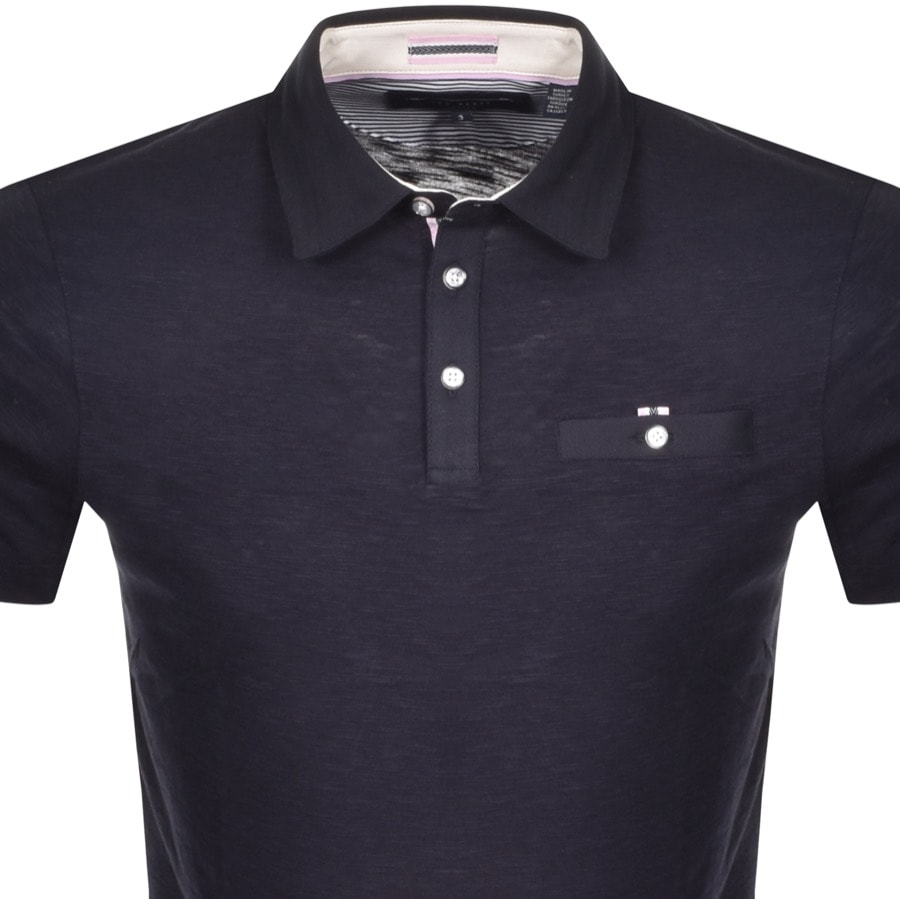 Alternative Image for ProductTed Baker Shakerr Polo T Shirt Navy2